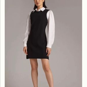 Anthropologie sweater vest dress